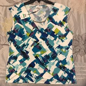 ⭐️SOLD⭐️🆕 Calvin Klein Top with jewelry
